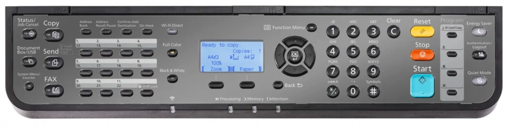 Kyocera ECOSYS MA2100cfx | A4 Renkli Çok Fonksiyonlu Fotokopi Makinesi - Görsel 2